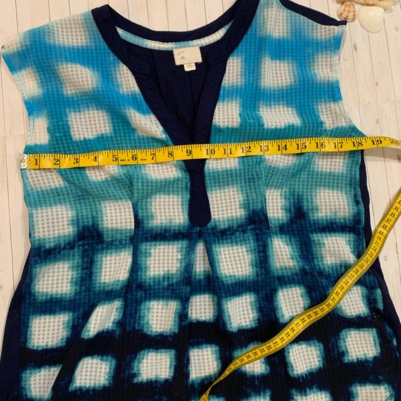 Anthropologie Women’s Postage Stamp Tunic Small - Picture 3 of 5